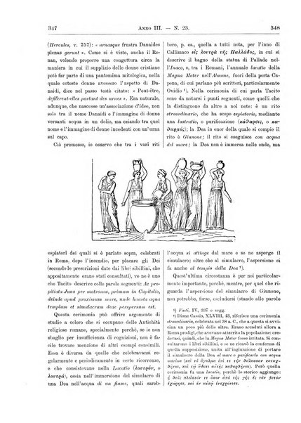 Atene e Roma bullettino della società italiana della diffusione e l'incoraggiamento degli studi classici