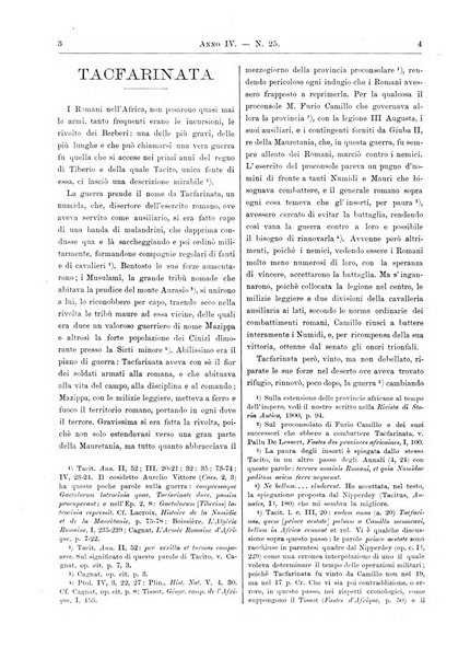 Atene e Roma bullettino della società italiana della diffusione e l'incoraggiamento degli studi classici