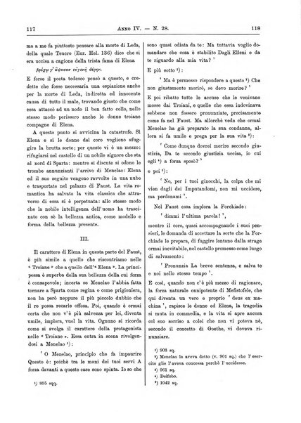 Atene e Roma bullettino della società italiana della diffusione e l'incoraggiamento degli studi classici