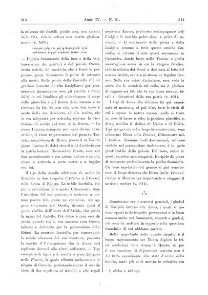 Atene e Roma bullettino della società italiana della diffusione e l'incoraggiamento degli studi classici