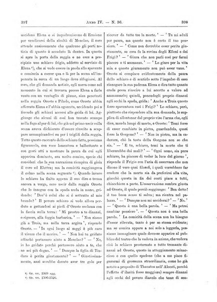 Atene e Roma bullettino della società italiana della diffusione e l'incoraggiamento degli studi classici