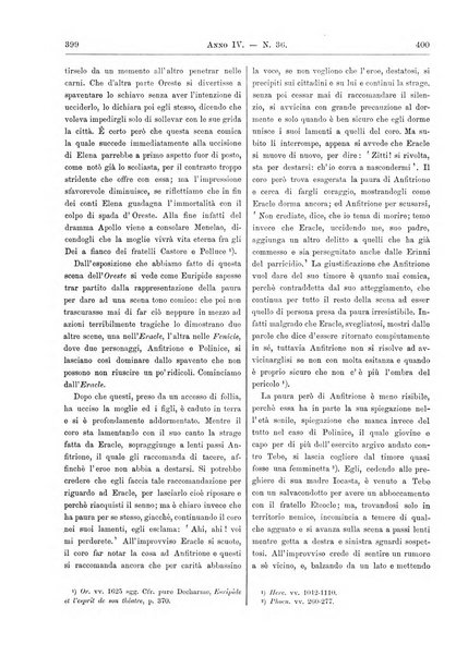 Atene e Roma bullettino della società italiana della diffusione e l'incoraggiamento degli studi classici