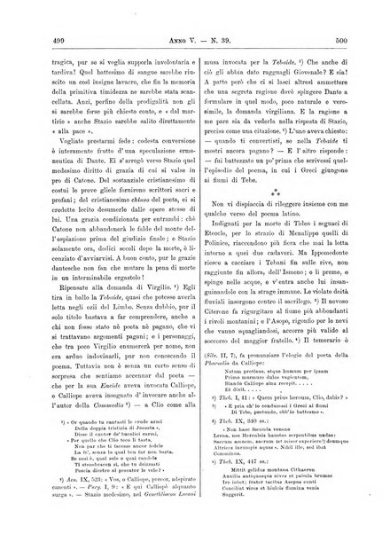 Atene e Roma bullettino della società italiana della diffusione e l'incoraggiamento degli studi classici