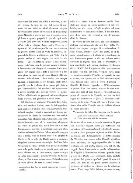 Atene e Roma bullettino della società italiana della diffusione e l'incoraggiamento degli studi classici