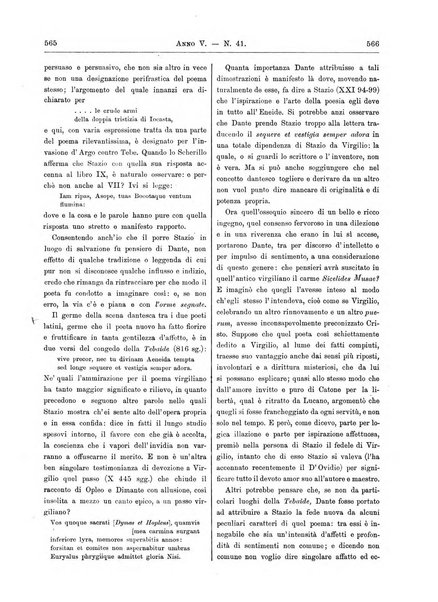 Atene e Roma bullettino della società italiana della diffusione e l'incoraggiamento degli studi classici