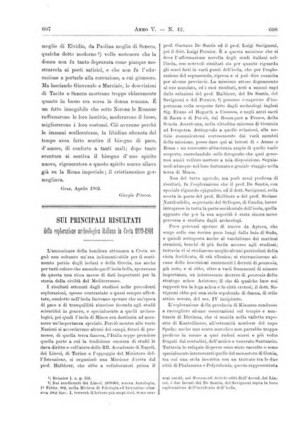 Atene e Roma bullettino della società italiana della diffusione e l'incoraggiamento degli studi classici