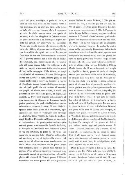 Atene e Roma bullettino della società italiana della diffusione e l'incoraggiamento degli studi classici