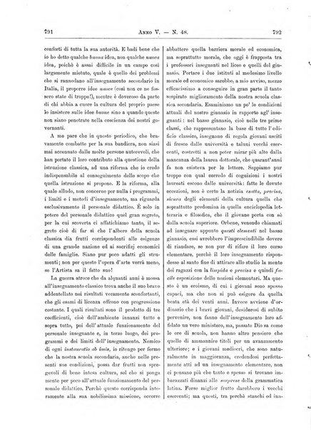 Atene e Roma bullettino della società italiana della diffusione e l'incoraggiamento degli studi classici