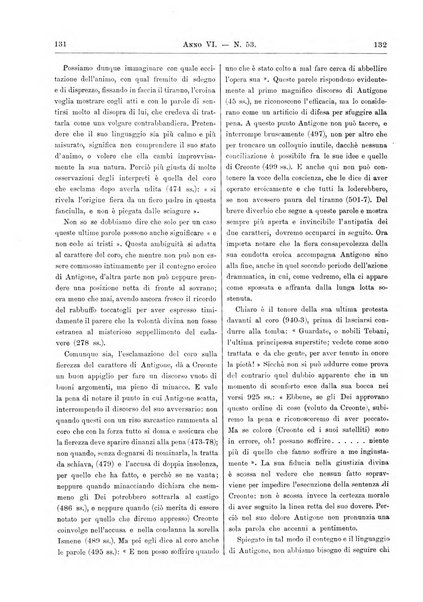 Atene e Roma bullettino della società italiana della diffusione e l'incoraggiamento degli studi classici