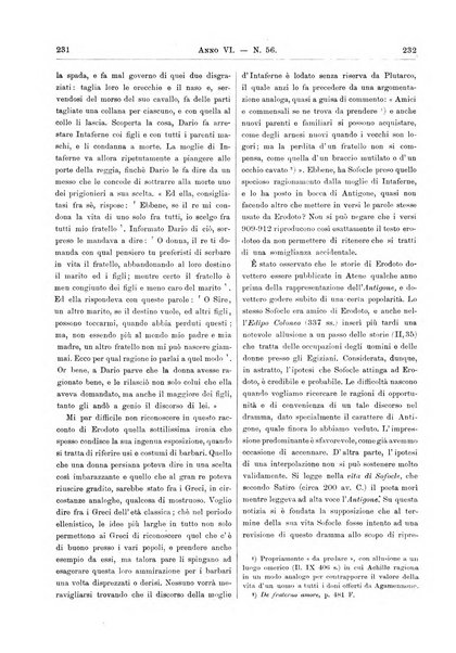 Atene e Roma bullettino della società italiana della diffusione e l'incoraggiamento degli studi classici