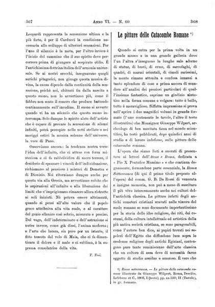 Atene e Roma bullettino della società italiana della diffusione e l'incoraggiamento degli studi classici