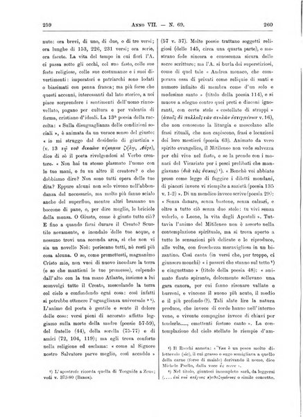 Atene e Roma bullettino della società italiana della diffusione e l'incoraggiamento degli studi classici