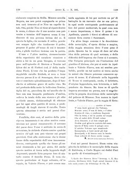 Atene e Roma bullettino della società italiana della diffusione e l'incoraggiamento degli studi classici