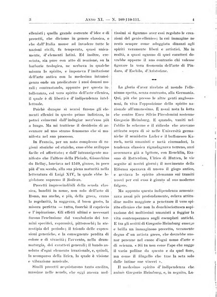 Atene e Roma bullettino della società italiana della diffusione e l'incoraggiamento degli studi classici