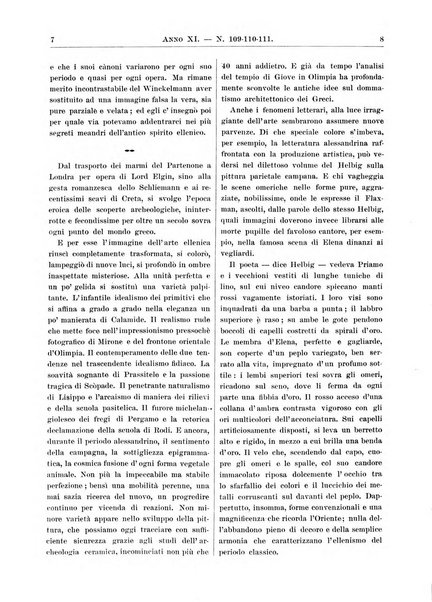 Atene e Roma bullettino della società italiana della diffusione e l'incoraggiamento degli studi classici