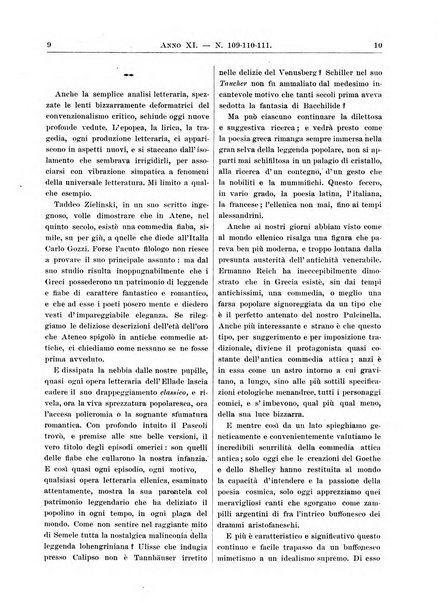 Atene e Roma bullettino della società italiana della diffusione e l'incoraggiamento degli studi classici