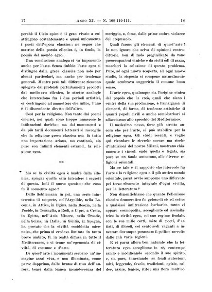 Atene e Roma bullettino della società italiana della diffusione e l'incoraggiamento degli studi classici