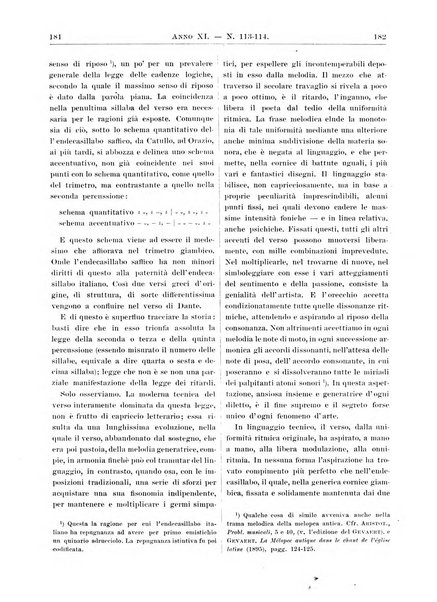 Atene e Roma bullettino della società italiana della diffusione e l'incoraggiamento degli studi classici