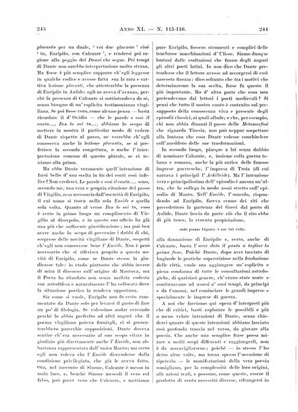 Atene e Roma bullettino della società italiana della diffusione e l'incoraggiamento degli studi classici