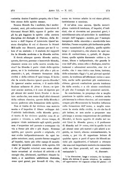 Atene e Roma bullettino della società italiana della diffusione e l'incoraggiamento degli studi classici