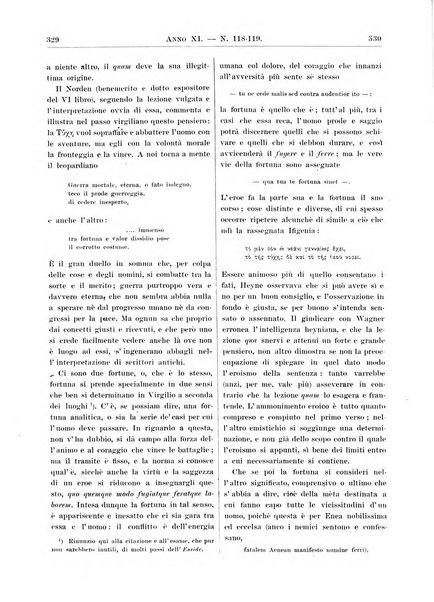 Atene e Roma bullettino della società italiana della diffusione e l'incoraggiamento degli studi classici