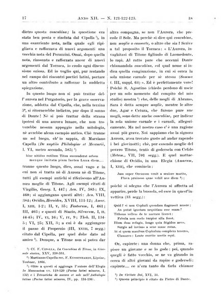 Atene e Roma bullettino della società italiana della diffusione e l'incoraggiamento degli studi classici