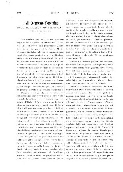 Atene e Roma bullettino della società italiana della diffusione e l'incoraggiamento degli studi classici