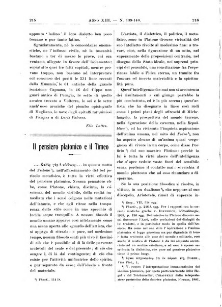 Atene e Roma bullettino della società italiana della diffusione e l'incoraggiamento degli studi classici