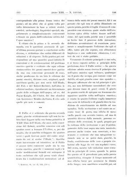 Atene e Roma bullettino della società italiana della diffusione e l'incoraggiamento degli studi classici