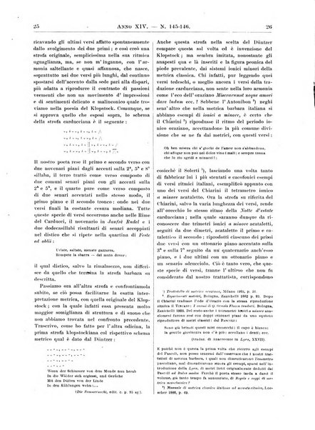 Atene e Roma bullettino della società italiana della diffusione e l'incoraggiamento degli studi classici