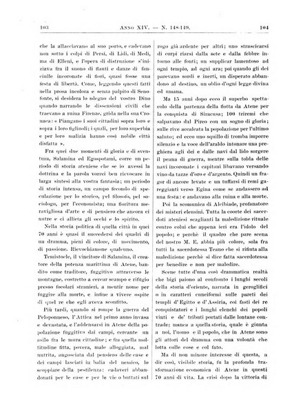 Atene e Roma bullettino della società italiana della diffusione e l'incoraggiamento degli studi classici