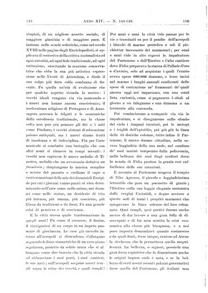 Atene e Roma bullettino della società italiana della diffusione e l'incoraggiamento degli studi classici