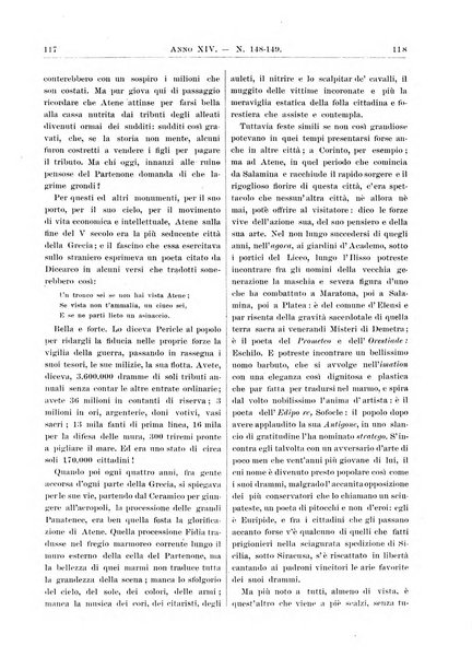 Atene e Roma bullettino della società italiana della diffusione e l'incoraggiamento degli studi classici