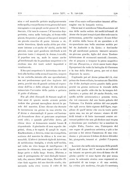 Atene e Roma bullettino della società italiana della diffusione e l'incoraggiamento degli studi classici