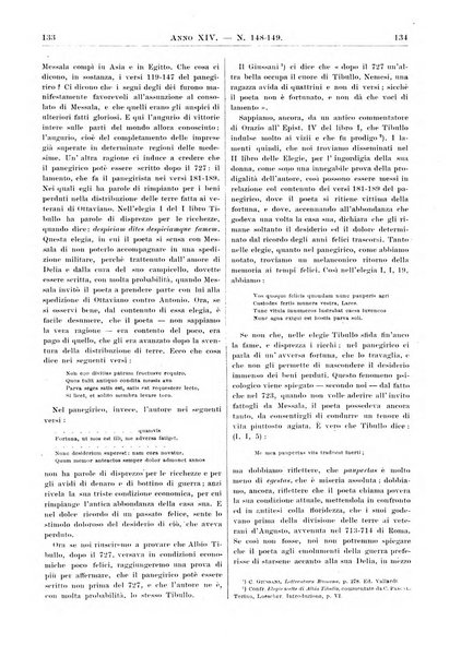 Atene e Roma bullettino della società italiana della diffusione e l'incoraggiamento degli studi classici