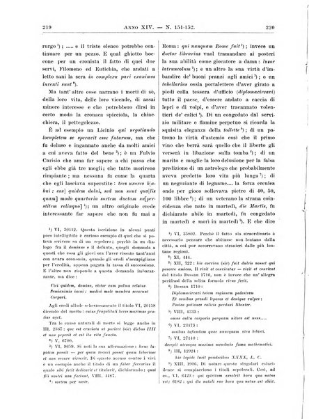 Atene e Roma bullettino della società italiana della diffusione e l'incoraggiamento degli studi classici