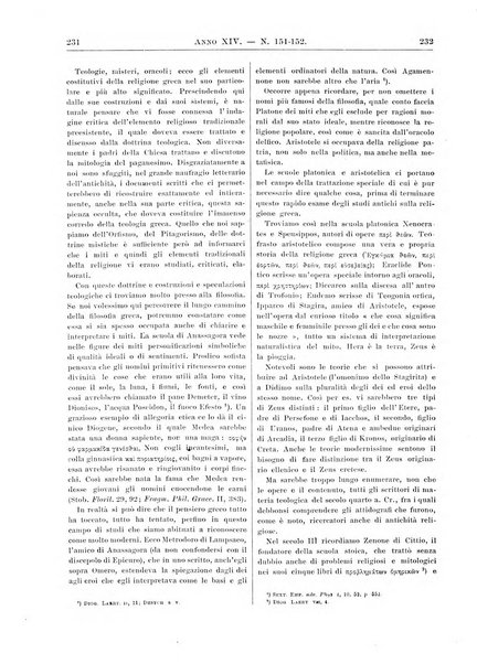 Atene e Roma bullettino della società italiana della diffusione e l'incoraggiamento degli studi classici