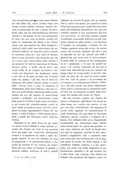 Atene e Roma bullettino della società italiana della diffusione e l'incoraggiamento degli studi classici