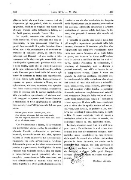 Atene e Roma bullettino della società italiana della diffusione e l'incoraggiamento degli studi classici