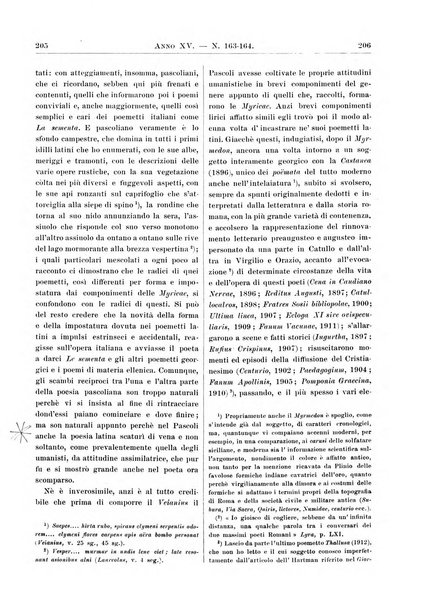 Atene e Roma bullettino della società italiana della diffusione e l'incoraggiamento degli studi classici