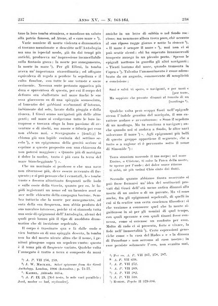 Atene e Roma bullettino della società italiana della diffusione e l'incoraggiamento degli studi classici