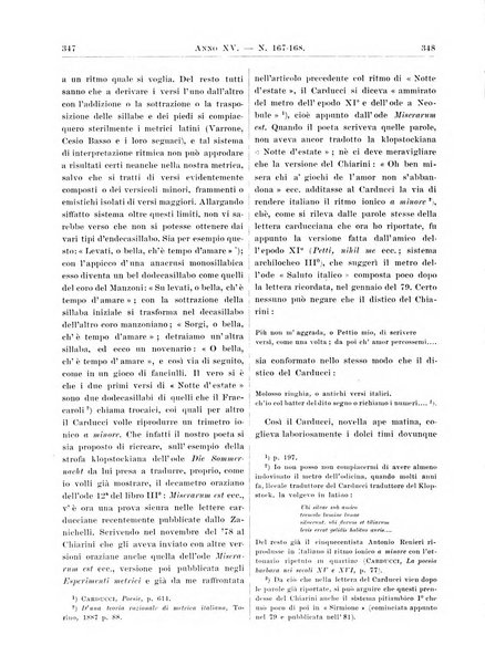 Atene e Roma bullettino della società italiana della diffusione e l'incoraggiamento degli studi classici