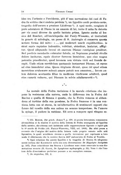 Atene e Roma bullettino della società italiana della diffusione e l'incoraggiamento degli studi classici