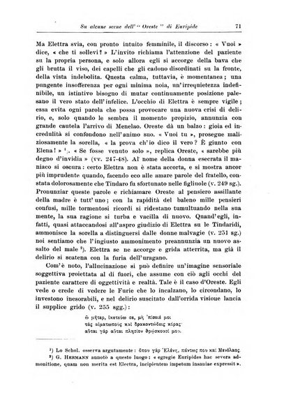 Atene e Roma bullettino della società italiana della diffusione e l'incoraggiamento degli studi classici