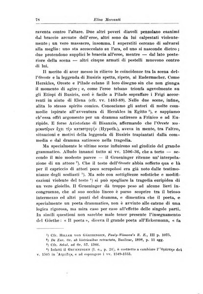 Atene e Roma bullettino della società italiana della diffusione e l'incoraggiamento degli studi classici