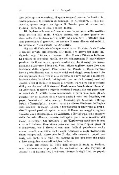 Atene e Roma bullettino della società italiana della diffusione e l'incoraggiamento degli studi classici