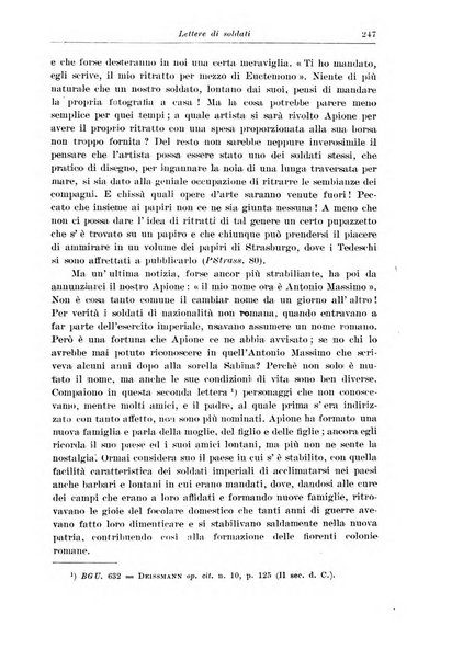 Atene e Roma bullettino della società italiana della diffusione e l'incoraggiamento degli studi classici