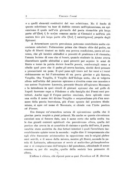 Atene e Roma bullettino della società italiana della diffusione e l'incoraggiamento degli studi classici