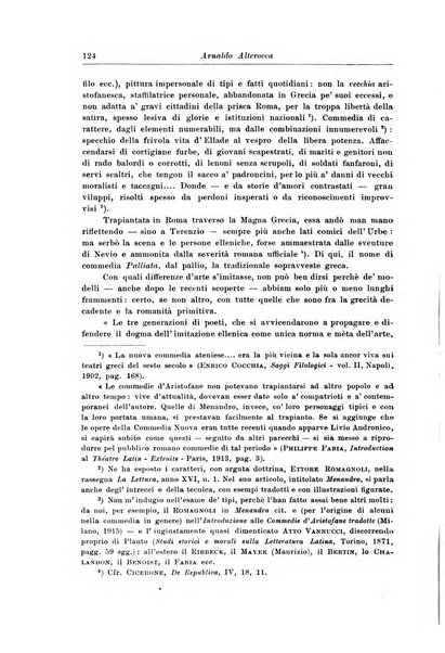 Atene e Roma bullettino della società italiana della diffusione e l'incoraggiamento degli studi classici