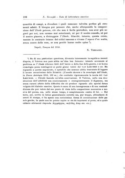 Atene e Roma bullettino della società italiana della diffusione e l'incoraggiamento degli studi classici